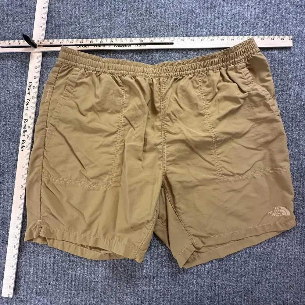 The‎ North Face Men's Casual Shorts XXL Beige Nylon #134